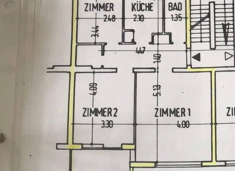 Wohnung zum Kauf provisionsfrei 325.000 € 3 Zimmer 62,8 m² 3. Geschoss Orber Str. 3 Schmargendorf Berlin 14193