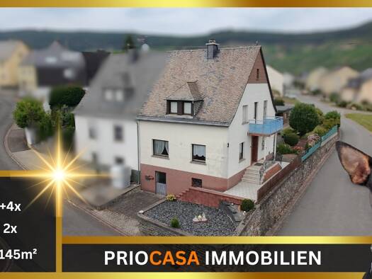Doppelhaushälfte zum Kauf 229.000 € 5 Zimmer 145 m² 542 m² Grundstück Piesport 54498