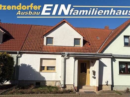 Einfamilienhaus zum Kauf 149.320 € 4 Zimmer 138 m² 495 m² Grundstück frei ab sofort Zu den Teichen 38 Atzendorf Merseburg 06217