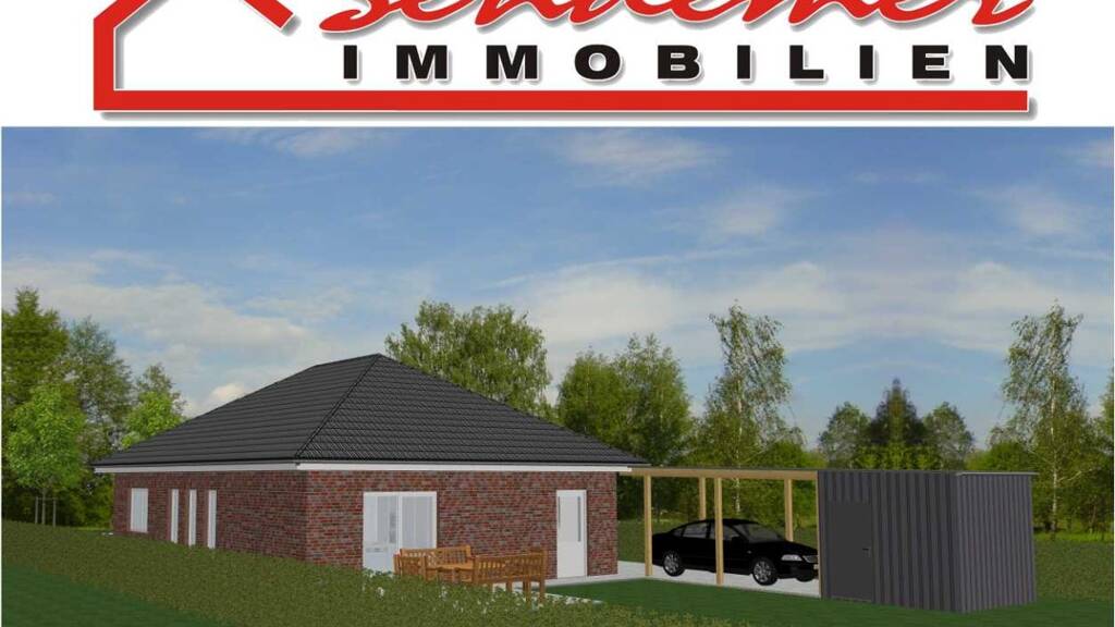 Bungalow zum Kauf - Erstbezug 369.000 € 3 Zimmer 88 m² 800 m² Grundstück Strackholt Großefehn 26629