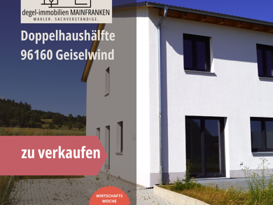 Doppelhaushälfte zum Kauf - Erstbezug 465.000 € 4 Zimmer 120 m² 258 m² Grundstück frei ab sofort Geiselwind Geiselwind 96160