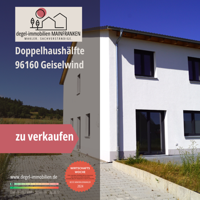 Doppelhaushälfte zum Kauf - Erstbezug 465.000 € 4 Zimmer 120 m² 258 m² Grundstück frei ab sofort Geiselwind Geiselwind 96160