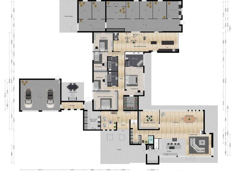 Villa zum Kauf 1.695.000 € 9 Zimmer 490 m² 11.171 m² Grundstück stationsweg 92 herkenbosch 6075 CD