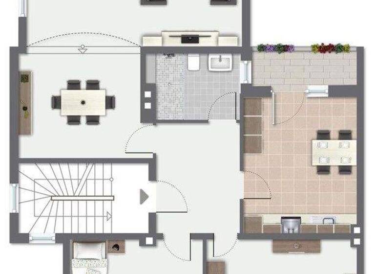 Wohnung zur Miete 2.000 € 3 Zimmer 140 m² 1. Geschoss Hanau 63450