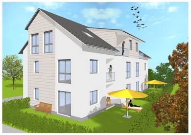 Terrassenwohnung zum Kauf - Neubau provisionsfrei 384.500 € 3 Zimmer 82 m² EG St.-Georg-Straße 33 Hördt 76771