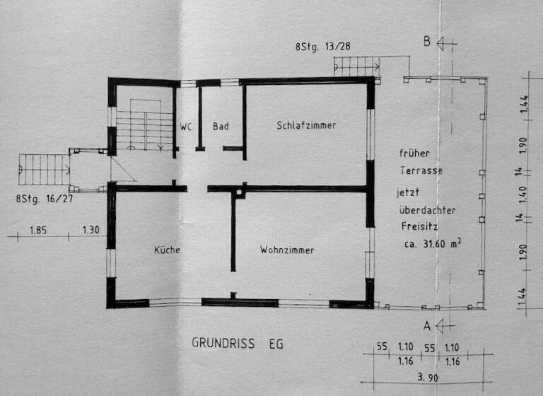 Einfamilienhaus zum Kauf 249.000 € 5 Zimmer 105 m² 1.059 m² Grundstück Döckingen Polsingen 91805