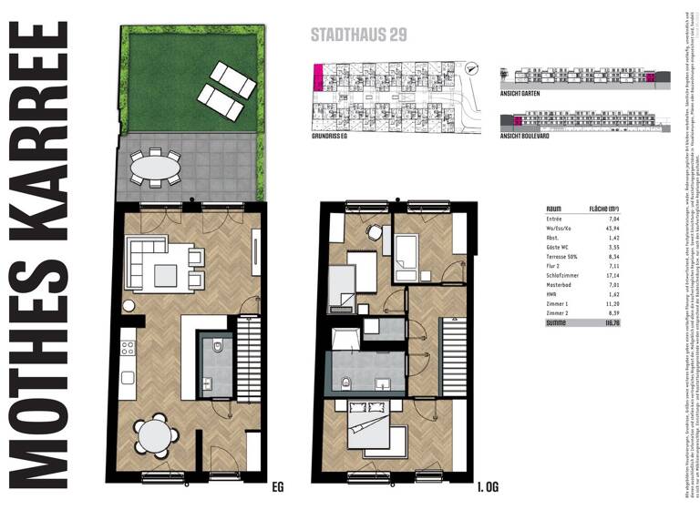 Stadthaus zum Kauf provisionsfrei 1.068.300 € 4 Zimmer 117 m² Suitbertusstraße 149 Bilk Düsseldorf 40210