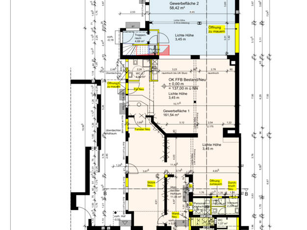 Verkaufsfläche zur Miete - Erstbezug provisionsfrei 4.400 € 440 m² Verkaufsfläche Neustraße 39 - 41 Eschweiler Eschweiler 52249