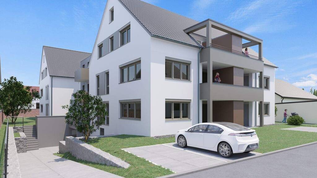 Wohnung zum Kauf - Erstbezug provisionsfrei 364.900 € 3,5 Zimmer 83,2 m² EG Blochingergasse 5 Rißtissen Ehingen-Rißtissen 89584
