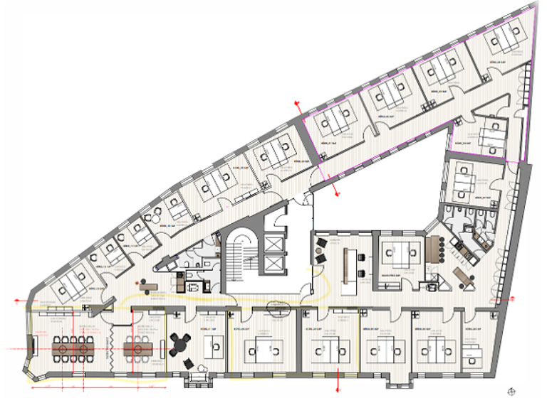 Bürofläche zur Miete provisionsfrei 1.180 € 20 m²<br/>Bürofläche Prannerstraße Kreuzviertel München 80333
