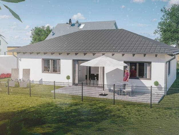 Bungalow zum Kauf - Erstbezug 599.000 € 3 Zimmer 95,1 m² 390 m² Grundstück Egerländer Straße 11 Burglengenfeld 93133