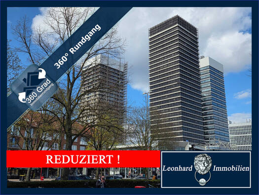 Studio zum Kauf 218.000 € 1 Zimmer 46 m² 10. Geschoss Hamburger Straße 3 Barmbek-Süd Hamburg / Barmbek-Süd 22083