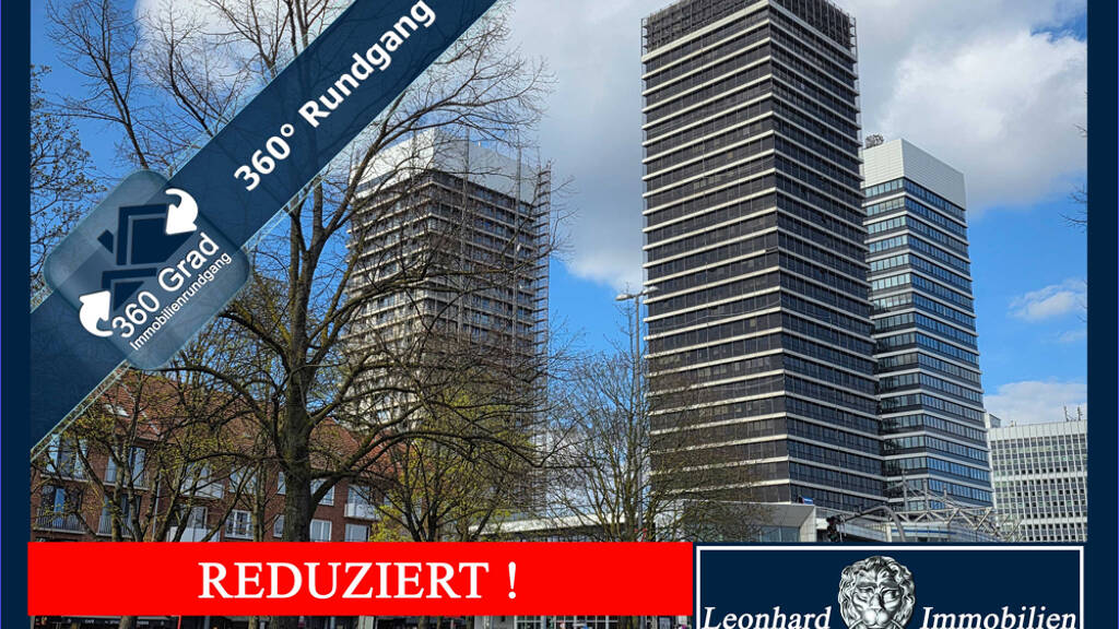 Studio zum Kauf 218.000 € 1 Zimmer 46 m² 10. Geschoss Hamburger Straße 3 Barmbek-Süd Hamburg / Barmbek-Süd 22083