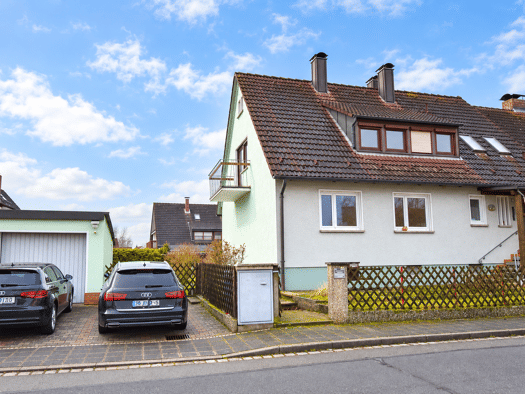 Grundstück zum Kauf 450.000 € 641 m² Grundstück Baugenehmigung vorhanden frei ab sofort Schlehdornweg 35 Werderau Nürnberg 90441