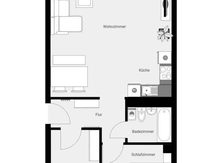 Wohnung zum Kauf 45.000 € 3 Zimmer 68,2 m² 6. Geschoss frei ab sofort Markersdorf Chemnitz 09122