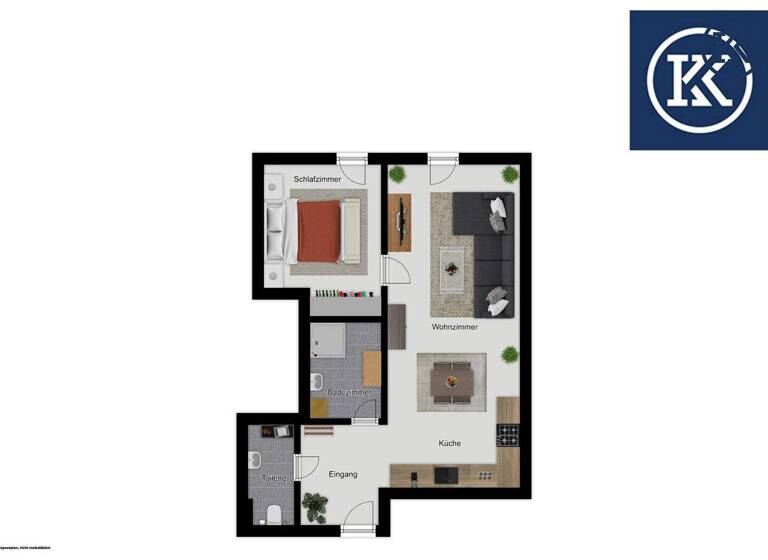 Wohnung zum Kauf - Erstbezug 229.000 € 2 Zimmer 42,7 m² Wien, Donaustadt 1220