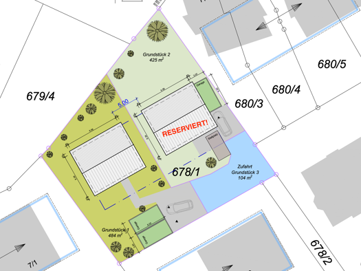 Grundstück zum Kauf provisionsfrei 360.000 € 561 m² Grundstück Grötzingen Aichtal 72631