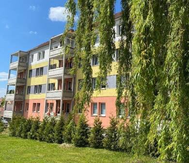 Wohnung zur Miete 270 € 2 Zimmer 46,1 m² 1. Geschoss frei ab sofort Menteröder Str. 9 Mühlhausen Mühlhausen /Thüringen 99974
