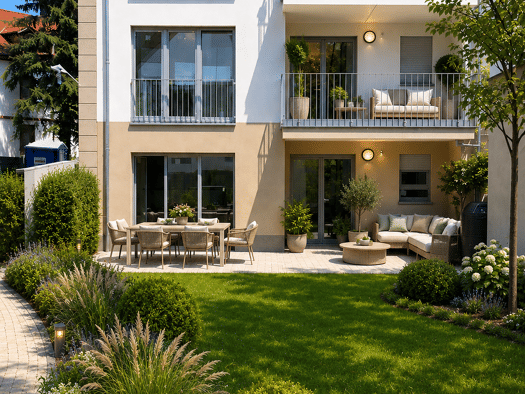 Wohnung zum Kauf - Erstbezug provisionsfrei 555.000 € 3 Zimmer 89 m² EG frei ab sofort Biebrich Wiesbaden 65203