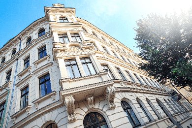 Wohnung zur Miete 1.025 € 2 Zimmer 75,9 m² 2. Geschoss frei ab 01.09.2025 Gustav-Adolf-Straße 1 Zentrum - Nordwest Leipzig 04105