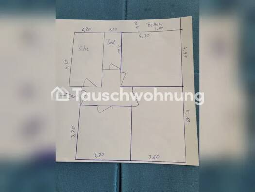 Wohnung zur Miete Tauschwohnung 650 € 3 Zimmer 75 m² 3. Geschoss Striesen-West Dresden 01309