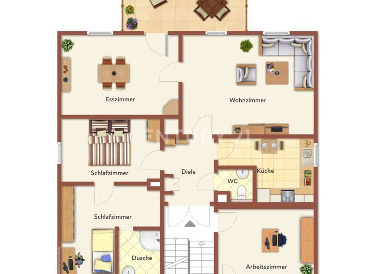 Villa zum Kauf 595.000 € 13 Zimmer 390 m² 2.457 m² Grundstück Barop Dortmund 44225