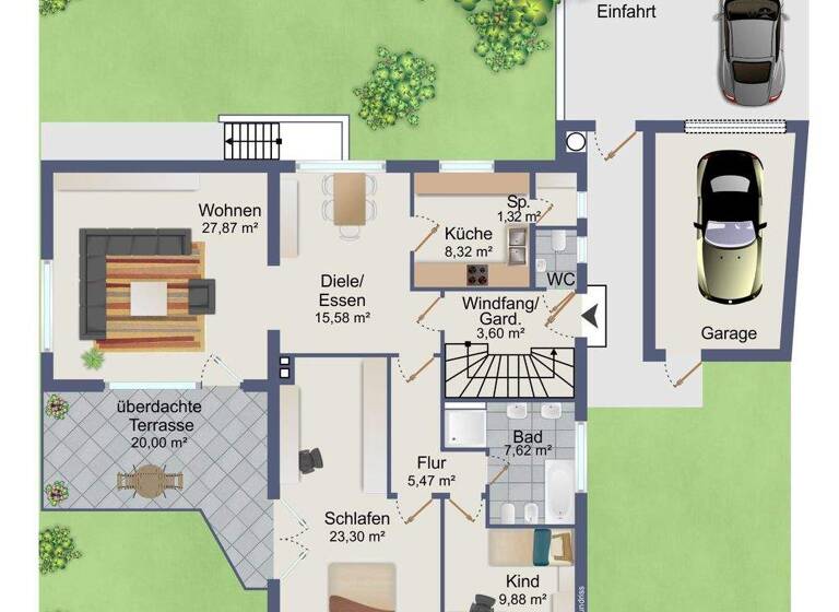 Einfamilienhaus zum Kauf 799.000 € 6 Zimmer 165 m² 756 m² Grundstück Konradsiedlung-Wutzlhofen Regensburg 93057