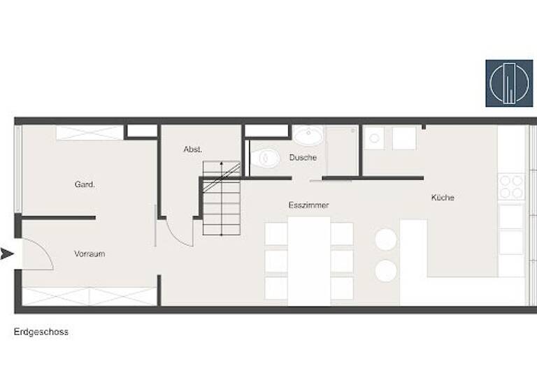 Maisonette zum Kauf 725.000 € 4,5 Zimmer 126 m² EG Straßergasse Wien 1190