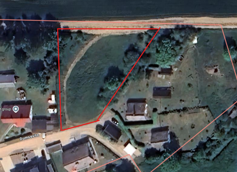 Grundstück zum Kauf provisionsfrei 278.000 € 2.288 m² Grundstück Dumsevitz Garz/Rügen 18574