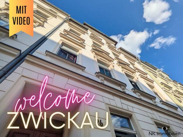 Wohnung zur Miete 400 € 3 Zimmer 64,5 m² EG Kreisigstr. 26 Innenstadt Zwickau 08056