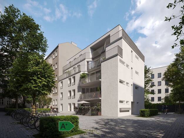 Wohnung zum Kauf - Erstbezug provisionsfrei 452.000 € 2 Zimmer 52,9 m² 1. Geschoss Arcostraße 7 Charlottenburg Charlottenburg-Wilmersdorf 10587