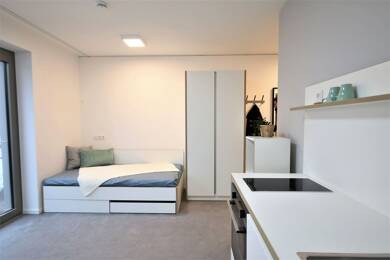 Wohnung zur Miete 500 € 1 Zimmer 28 m² 2. Geschoss Dotzheimer Straße 152 Güterbahnhof Wiesbaden 65197