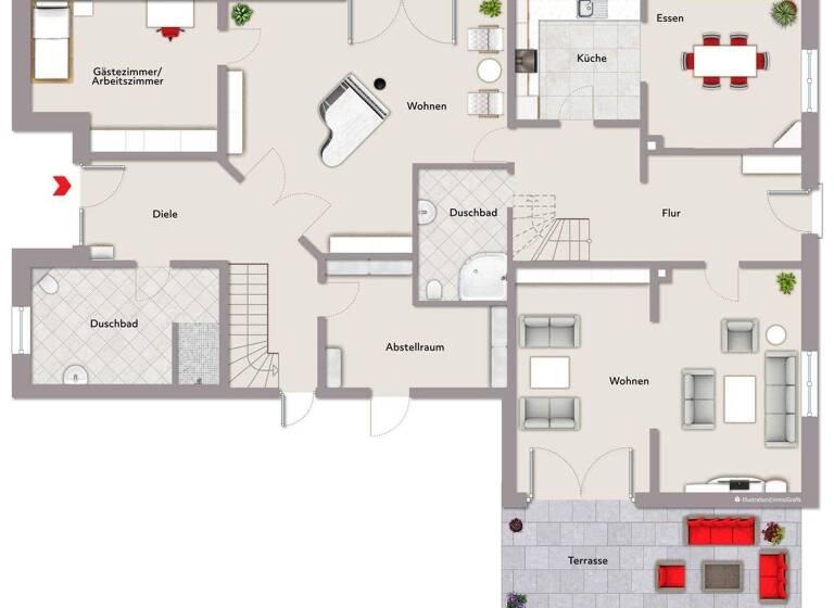 Haus zum Kauf 545.000 € 9 Zimmer 243 m² 2.243 m² Grundstück Greffen Harsewinkel 33428