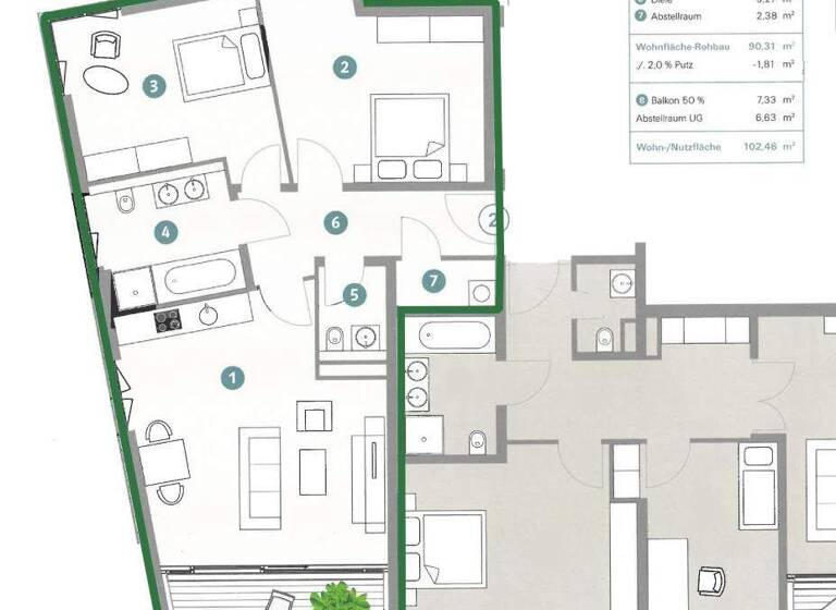 Wohnung zum Kauf provisionsfrei 650.000 € 3 Zimmer 96,7 m² Alte Neustadt Bremen 28199