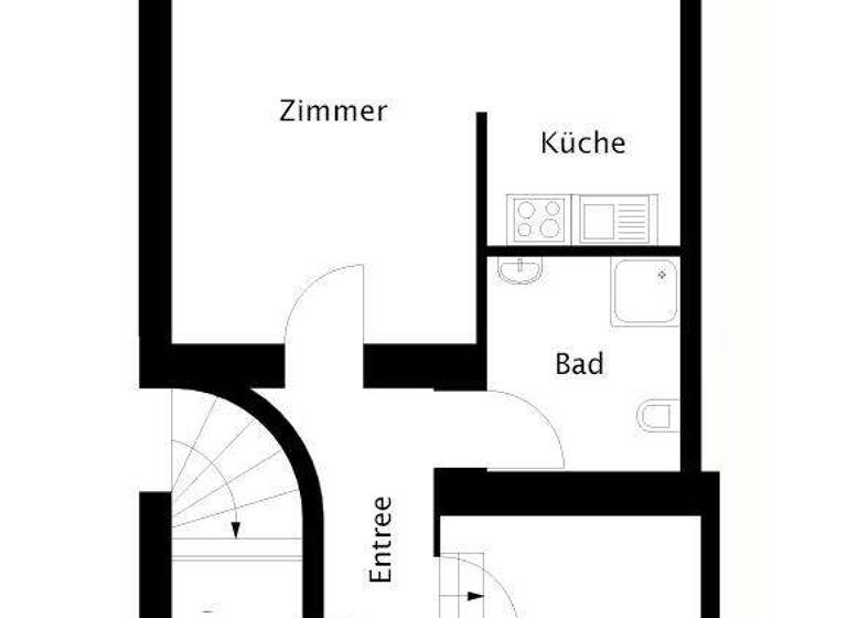 Studio zum Kauf 199.000 € 1 Zimmer 44,7 m² EG frei ab sofort Friedenau Berlin 12159