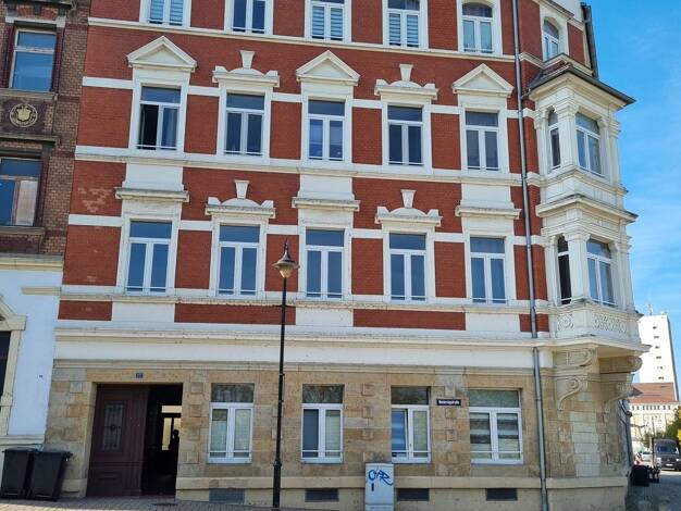 Wohnung zur Miete 509 € 2 Zimmer 79,5 m² Geschoss 1/4 frei ab sofort Niederlagstraße 17 Innenstadt Riesa 01589