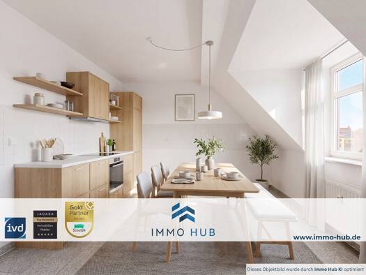 Wohnung zum Kauf 280.000 € 4 Zimmer 98,7 m² 4. Geschoss Mockau-Süd Leipzig 04357