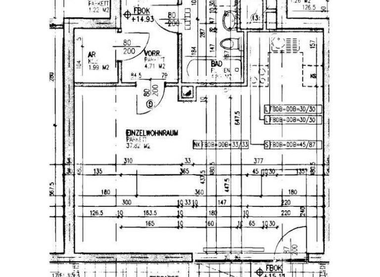 Studio zur Miete 600 € 1 Zimmer 49,4 m² 5. Geschoss Wien 1230