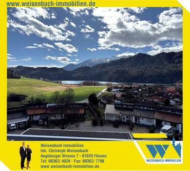 Wohnung zum Kauf 385.000 € 3 Zimmer 104 m² Dachgeschoss, 4. Geschoss frei ab sofort Füssen Füssen 87629