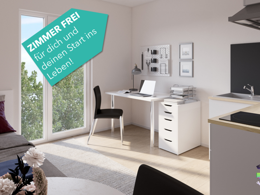 Studio zur Miete 556 € 1 Zimmer 19,5 m² 3. Geschoss frei ab sofort Bahnhofstraße / Reindelstraße Gleißbühl Nürnberg 90402