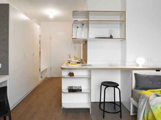 Studio zur Miete 800 € 1 Zimmer 21 m² Geschoss 4/6 frei ab 01.11.2026 Gesundbrunnen Berlin 13355