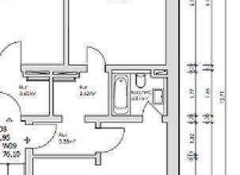 Wohnung zur Miete 472 € 2,5 Zimmer 76 m² 3. Geschoss frei ab sofort Heinrich-Schütz-Str. 14 we 8 Yorckgebiet Chemnitz 09130