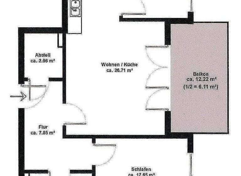 Wohnung zur Miete 2.000 € 3 Zimmer 80 m² 4 Geschosse frei ab sofort Iserbrook Hamburg 22589