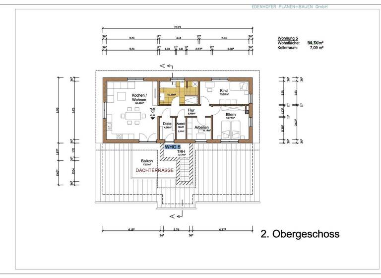 Doppelhaushälfte zum Kauf - Erstbezug provisionsfrei 5 Zimmer 122 m² 350 m² Grundstück Eulenweg 3 Oberwinkling Niederwinkling 94559