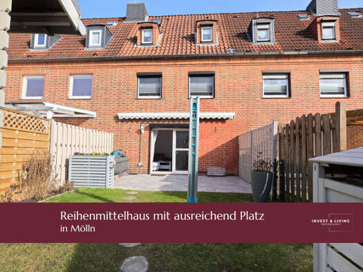 Reihenmittelhaus zum Kauf 249.000 € 3,5 Zimmer 110,8 m² 132 m² Grundstück Mölln 23879