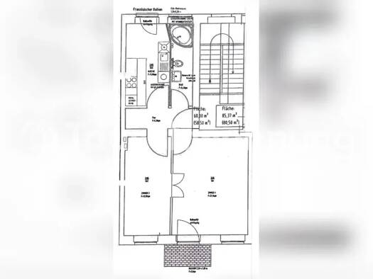 Wohnung zur Miete Tauschwohnung 840 € 2 Zimmer 60 m² 3. Geschoss Köpenick Treptow-Köpenick 12437