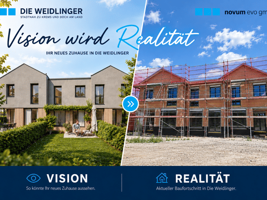 Reihenendhaus zum Kauf - Erstbezug provisionsfrei 435.000 € 4 Zimmer 119 m² 281 m² Grundstück Gedersdorf 3494