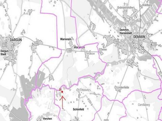 Land-/Forstwirtschaft zum Kauf provisionsfrei 4.600 € 4.570 m² Grundstück Trittelwitz Schönfeld 17111