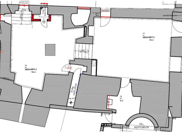 Ladenfläche zur Miete - Erstbezug 611 € 3 Zimmer Traungasse Wels 4600