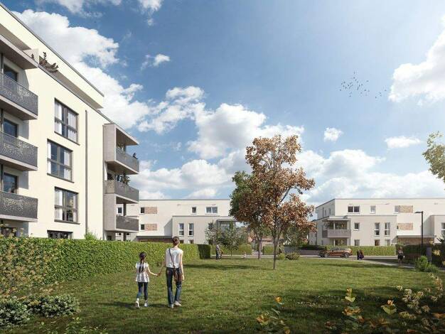 Wohnung zur Miete - Erstbezug 1.017 € 2 Zimmer 75,3 m² 2. Geschoss frei ab 01.08.2026 Großer Einberg 4 Wiemelhausen Bochum 44789